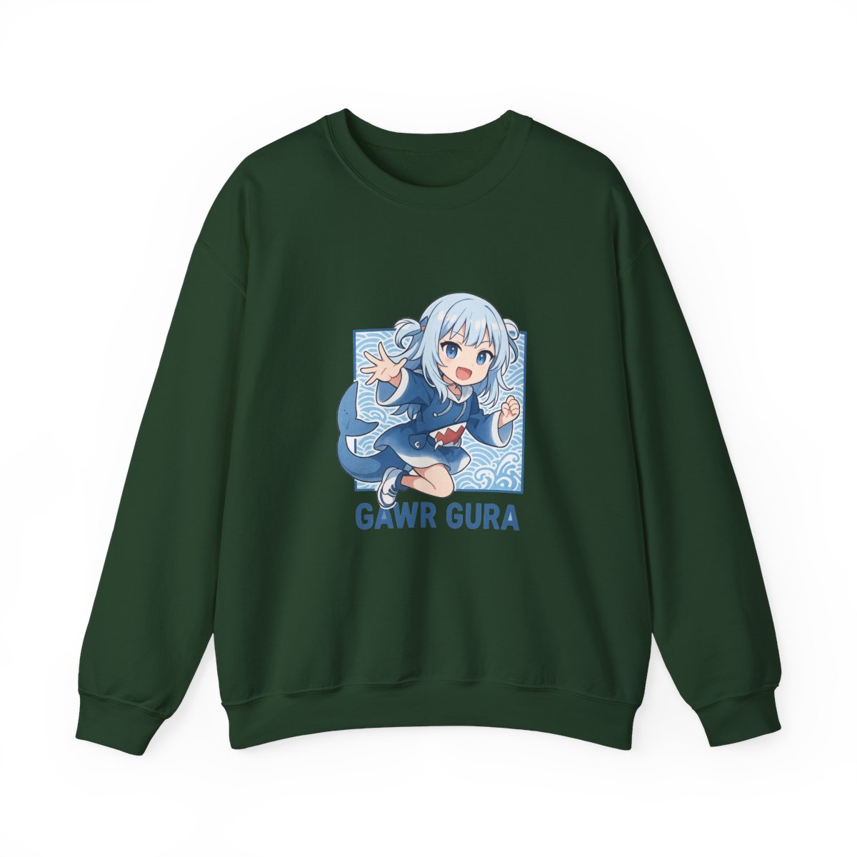 Gawr Gura Hololive Shark VTuber Sweatshirt - Official Sweatshirts merchandise