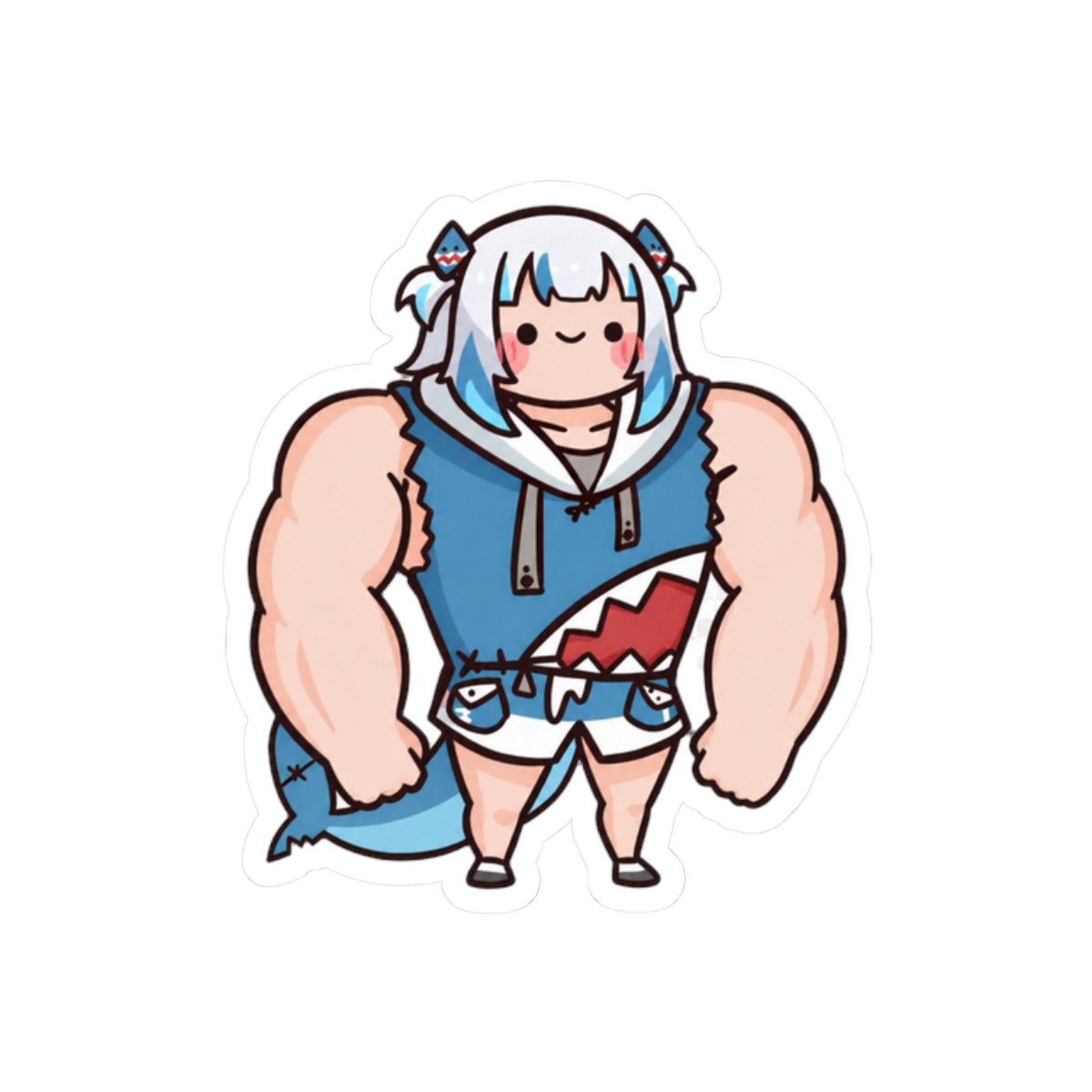 Macho Gawr Gura Hololive Classic - alternate angle 3, merchandise