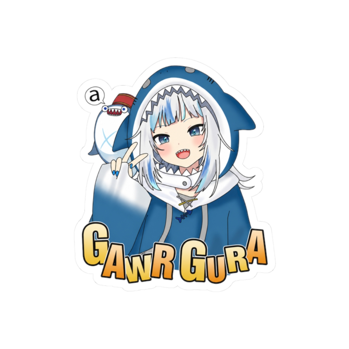 Gawr Gura Hololive Virtual Youtuber - alternate angle 3, merchandise