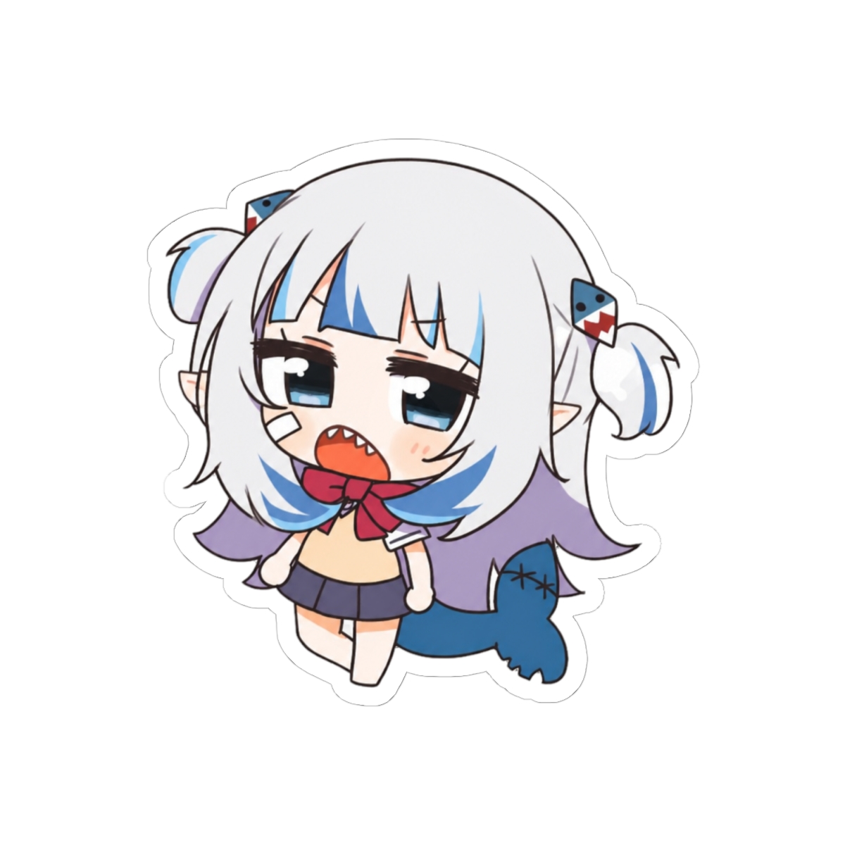 Gawr Gura School Uniform - alternate angle 1, merchandise